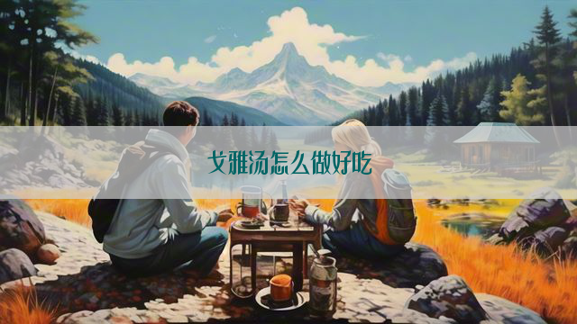 戈雅汤怎么做好吃