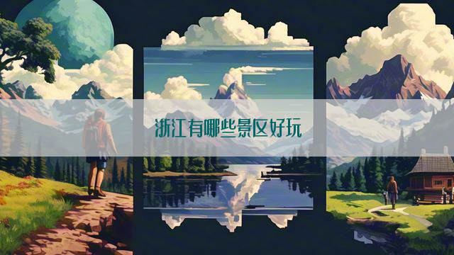 浙江有哪些景区好玩