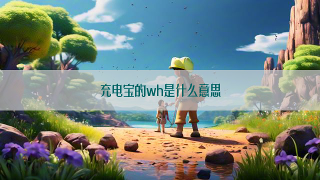 充电宝的wh是什么意思