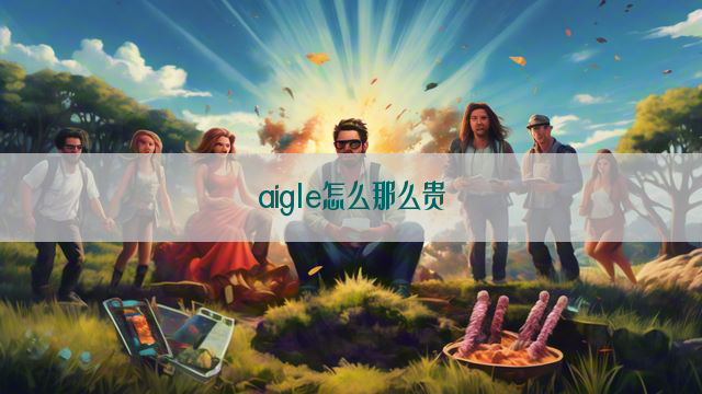 aigle怎么那么贵